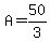 A=50%2F3