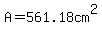 A=561.18cm%5E2