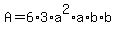 A=6%2A3%2Aa%5E2%2Aa%2Ab%2Ab