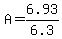 A=6.93%2F6.3