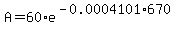 A=60%2Ae%5E%28-0.0004101%2A670%29