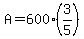 A=600%283%2F5%29