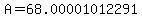 A=68.00001012291