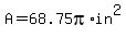 A=68.75pi%2Ain%5E2