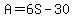 A=6S-30