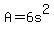 A=6s%5E2