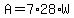 A=7%2A28%2AW