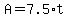 A=7.5%2At