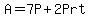 A=7P%2B2Prt
