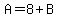 A=8%2BB