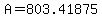 A=803.41875