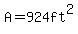 A=924ft%5E2