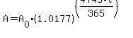 A=A%5B0%5D%2A%281.0177%29%5E%28%284745%2At%2F365%29%29