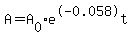 A=A%5B0%5D+e%5E-0.058t