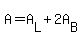 A=A%5BL%5D%2B2A%5BB%5D