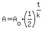 A=A%5Bo%5D%281%2F2%29%5E%28t%2Fk%29