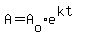 A=A%5Bo%5De%5E%28kt%29