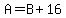A=B%2B16