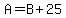 A=B%2B25