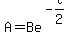 A=Be%5E%28-t%2F2%29