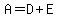 A=D%2BE