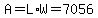 A=L%2AW=7056