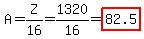 A=Z%2F16=1320%2F16=highlight%2882.5%29