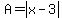 A=abs%28x-3%29
