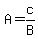 A=c%2FB