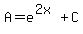 A=e%5E%282x%29%2BC