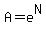 A=e%5EN
