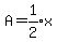 A=expr%281%2F2%29x