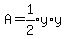 A=expr%281%2F2%29y%2Ay