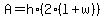 A=h%2A%282%28l%2Bw%29%29