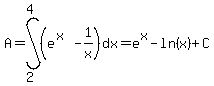 A=int%28%28e%5E%28x%29-1%2Fx%29%2Cdx%2C2%2C4%29=e%5Ex-ln%28x%29%2BC