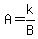 A=k%2FB