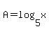 A=log%285%2Cx%29