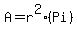 A=r%5E2%28Pi%29