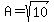 A=sqrt%2810%29