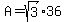 A=sqrt%283%29%2A36