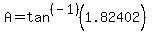 A=tan%5E%28-1%29%281.82402%29