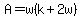 A=w%28k%2B2w%29