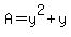 A=y%5E2%2By
