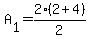 A%5B1%5D+=+2%282%2B4%29%2F2