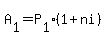 A%5B1%5D+=+P%5B1%5D%281%2Bni%29