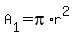 A%5B1%5D+=+pi%2Ar%5E2
