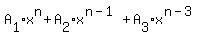 A%5B1%5Dx%5En%2BA%5B2%5Dx%5E%28n-1%29%2BA%5B3%5Dx%5E%28n-3%29
