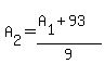 A%5B2%5D=%28A%5B1%5D%2B93%29%2F9