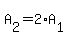 A%5B2%5D+=+2%2AA%5B1%5D