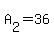 A%5B2%5D+=+36